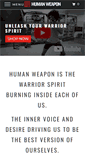 Mobile Screenshot of humanweapon.com